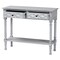 Baxton Studio Gellert Classic and Traditional Grey Finished Wood 2-Drawer Console Table 239-13484-ZORO - alternate 4